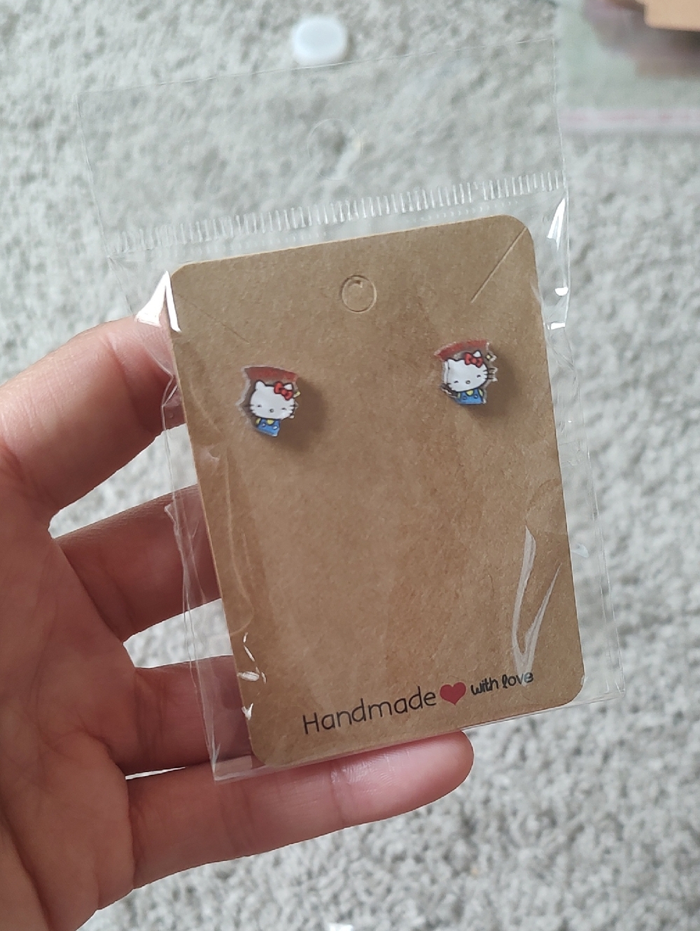 Hello Kitty Stud Earrings